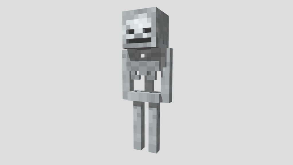 Skeleton Minecraft Storymode Model