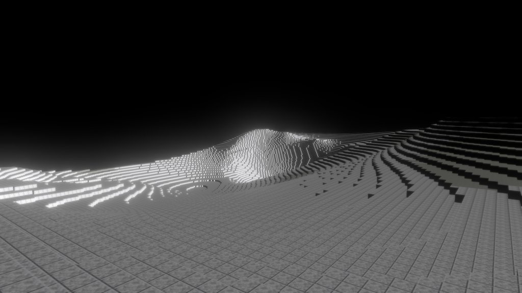 Moon Minecraft terrain