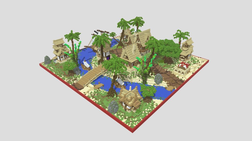 KitMap Spawn - Summer Theme