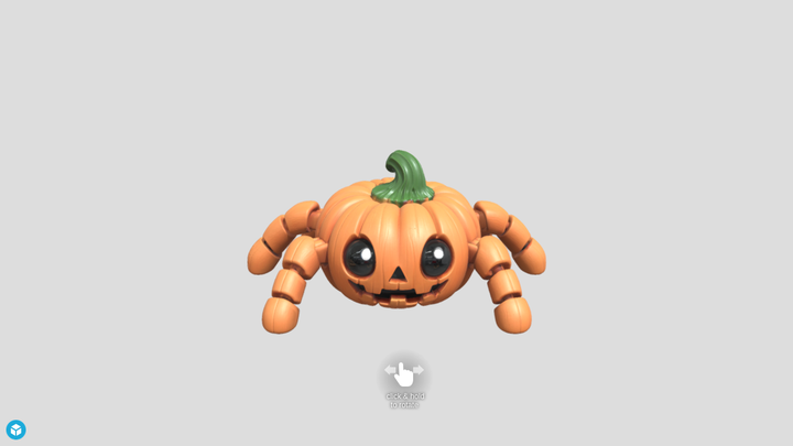 Pumpkin Spider - Sloyd vs SupaVoxel