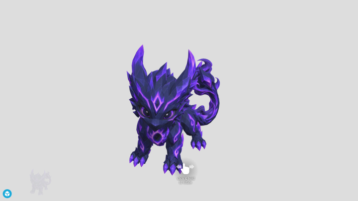 Crystal Void Dragonling - Rodin vs SupaVoxel