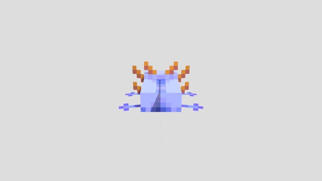 Axolotl from MINECRAFT