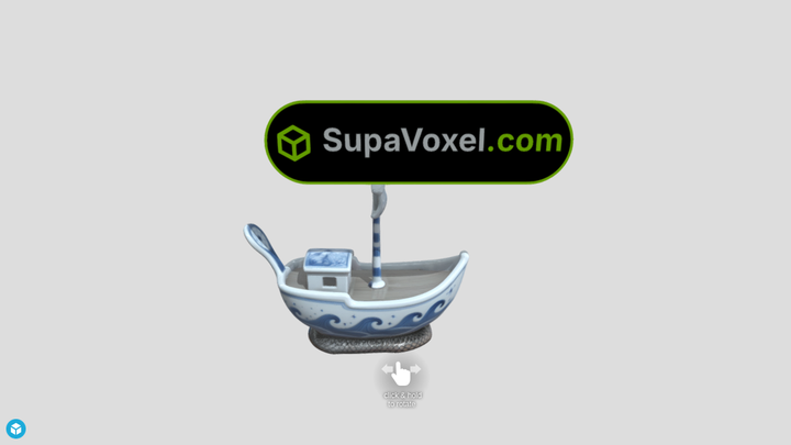 Porcelain Sailing Rodin AI vs Meshy vs SupaVoxel