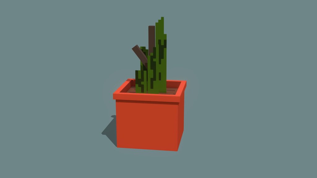 Plant Pot - Minecraft