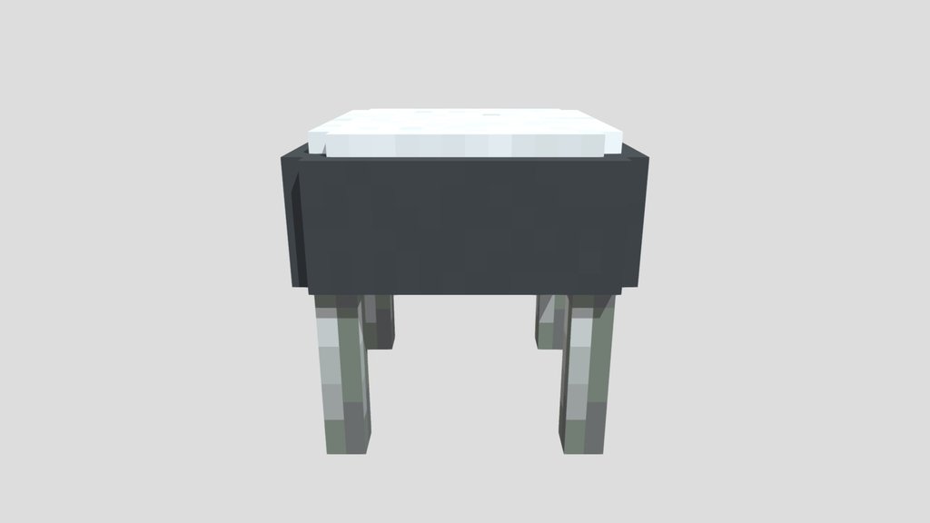 Bar Stool Model for Minecraft