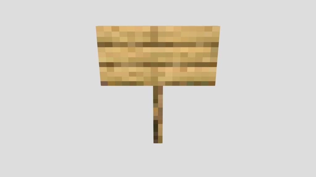 Minecraft Sign