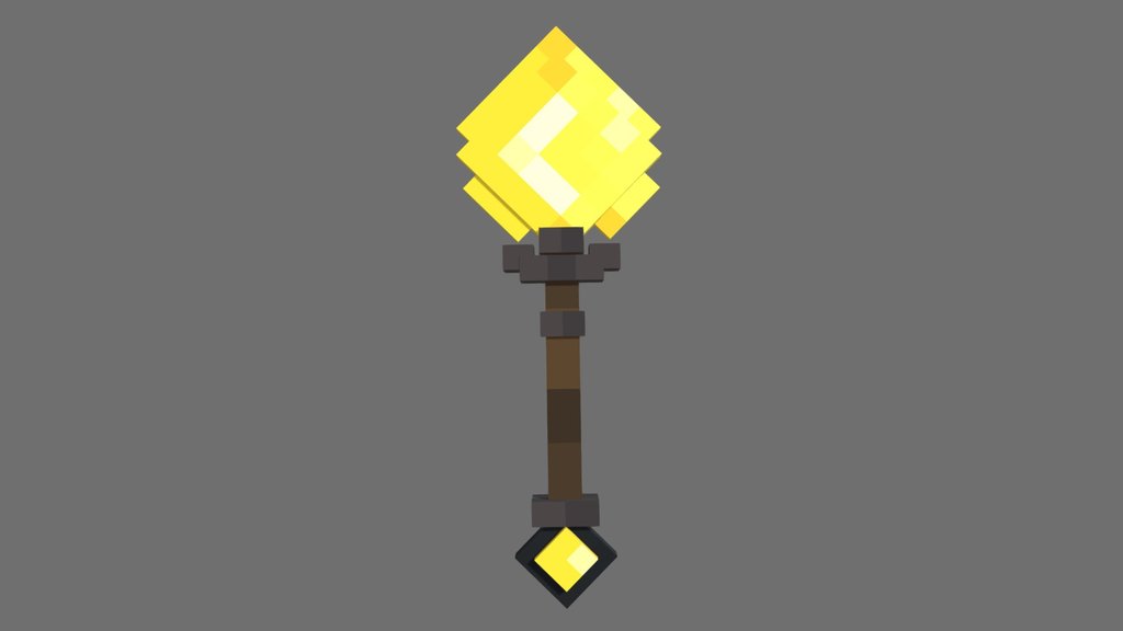 Golden Shovel (Minecraft Item)