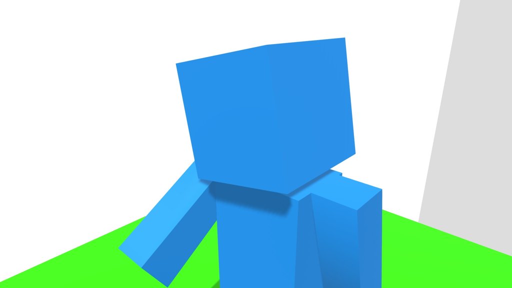 Minecraft Charecter Rigged!