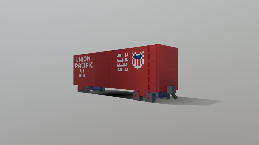Union Pacific Boxcar
