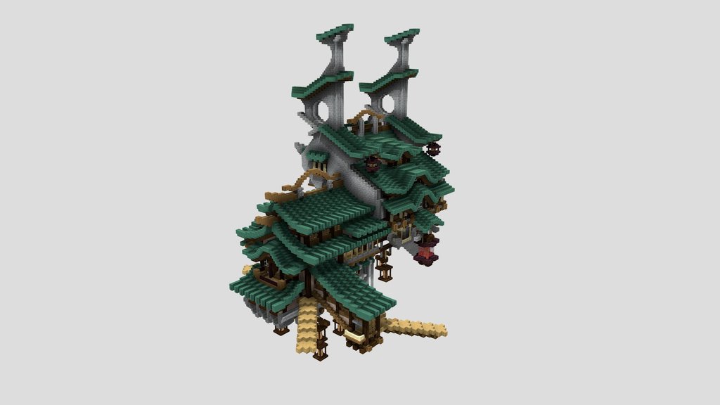 Fantasy flying house