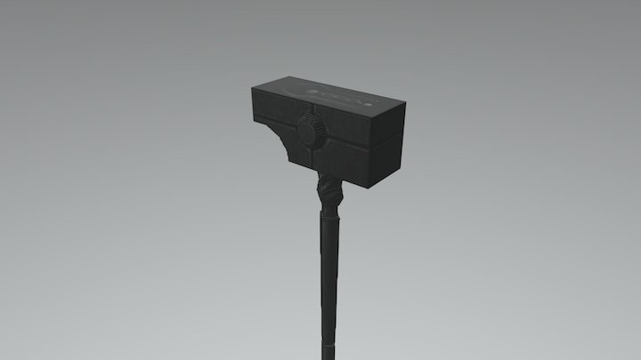 Minecraft 3D Model ~ Ronan's Staff