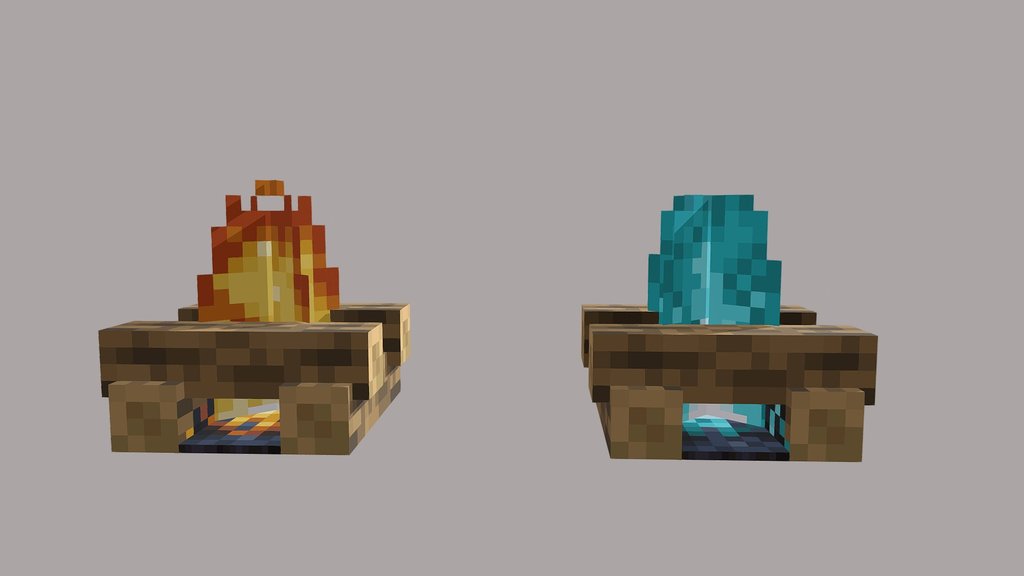 [Minecraft] Animated texture frame Camp_Fire