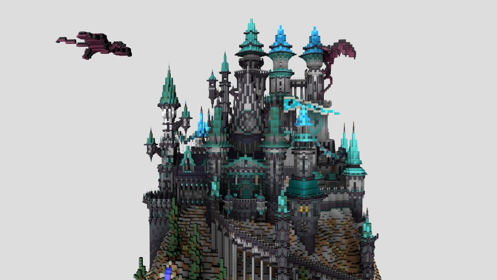 Mountain Castle Largerer