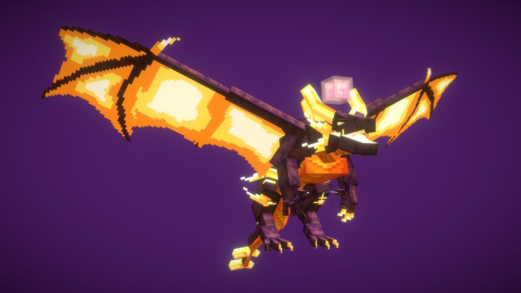 Fire dragon minecraft