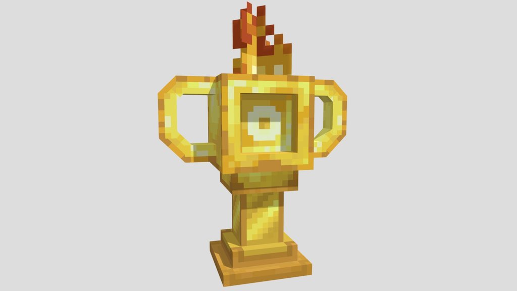 Awards Trophy (Remastered Minecraft Item)