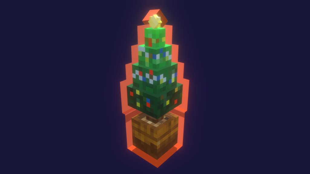 [Minecraft] Xmas tree