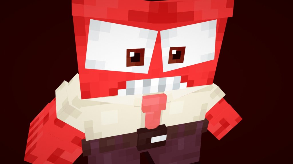 Anger: Inside Out Blockbench Model