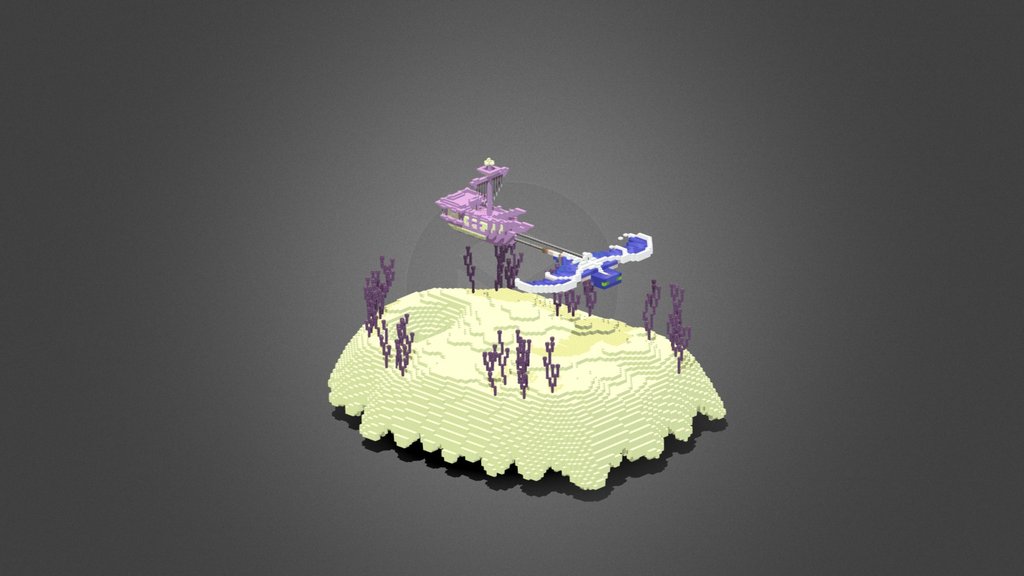 Minecraft Floating End Ship