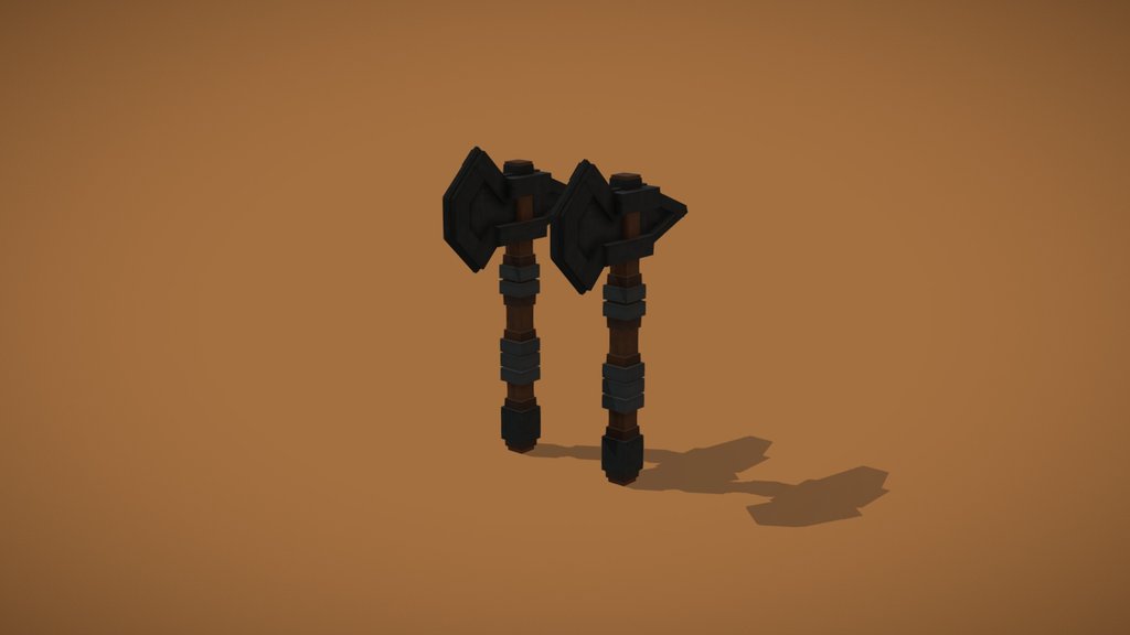 Forestria - Dwarf hatchets weapons