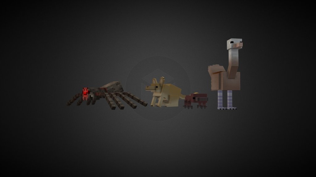 Minecraft Australia Edition Models