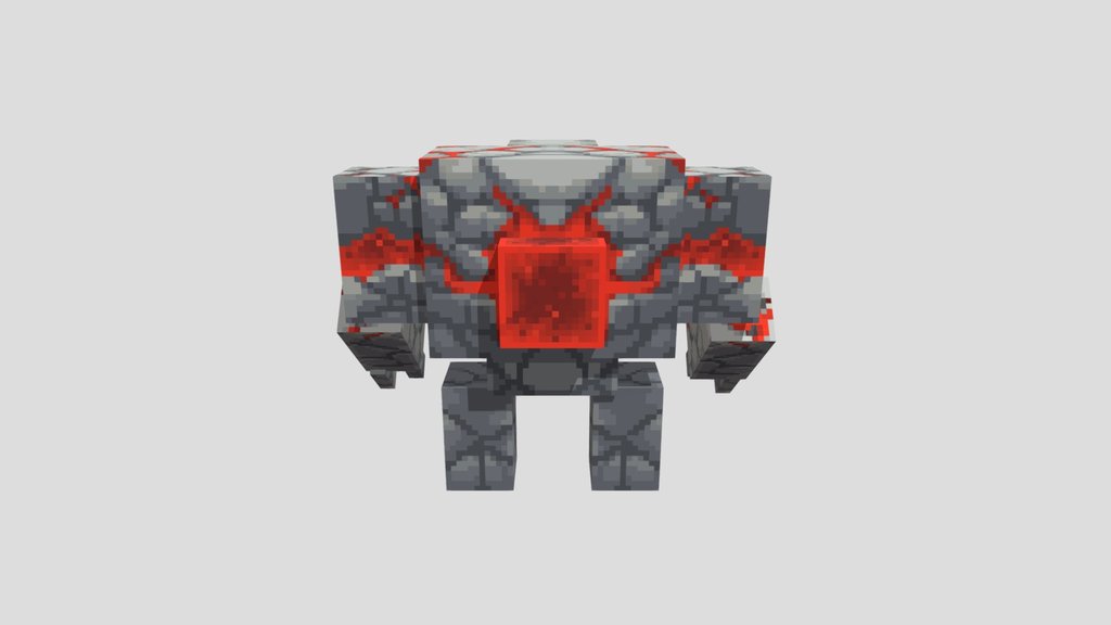 Redstone Golem {Rigged}