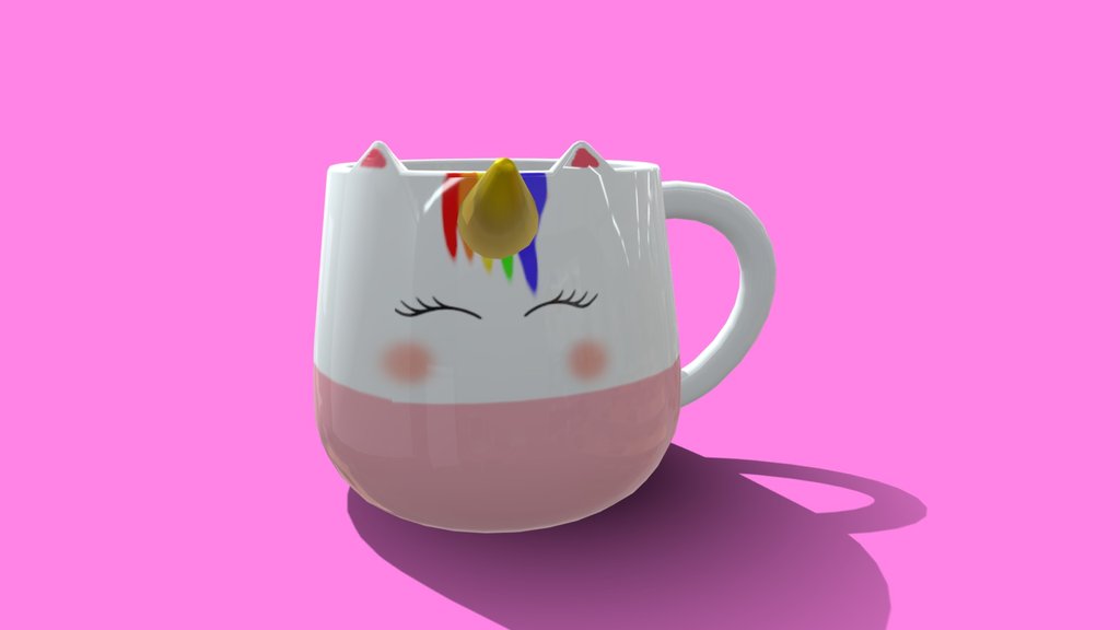 Unicorn Shaped Mug