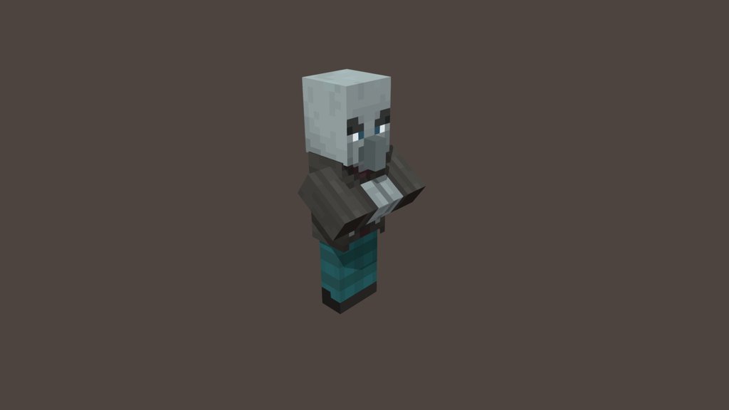Minecraft Vindicator Without Hands