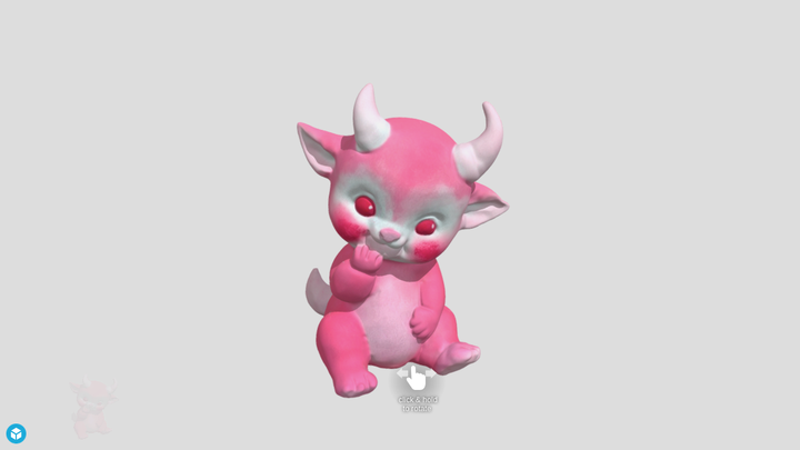 Baby Horned Imp - Pixal3D vs SupaVoxel