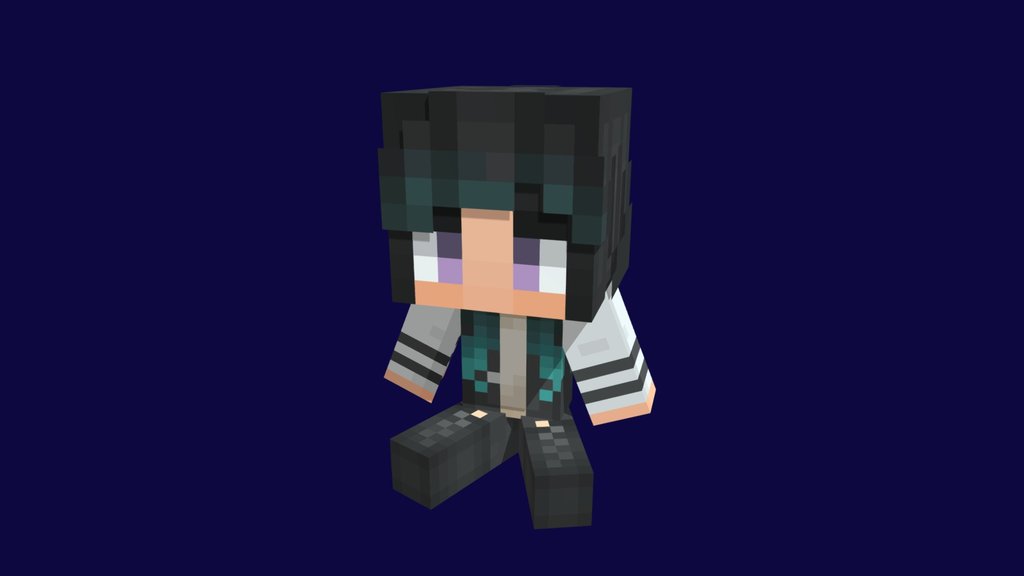 {Minecraft} Player Figure.