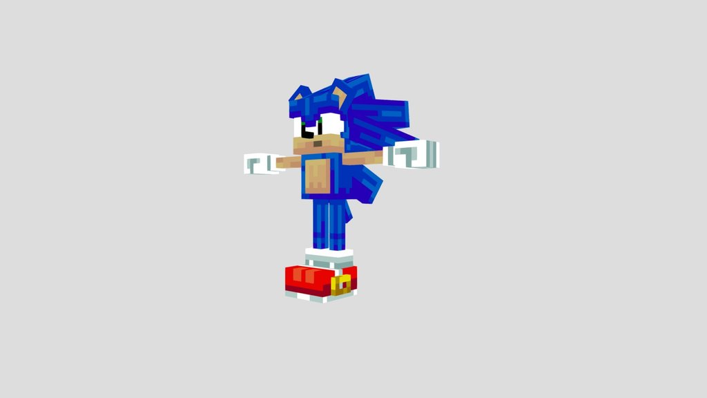 Minecraft - sonic the hedgehog