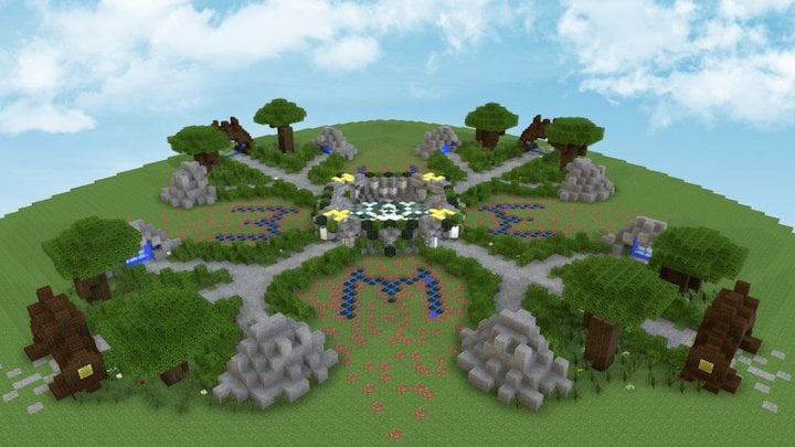 Simple Server Spawn [Minecraft Building]