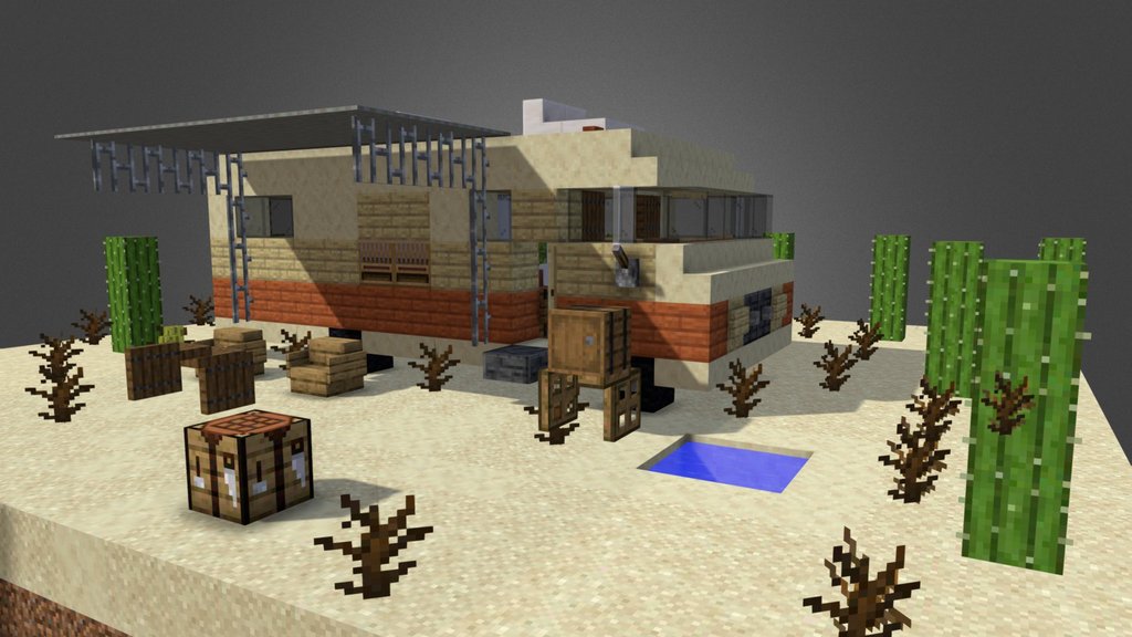 Minecraft Breaking Bad RV