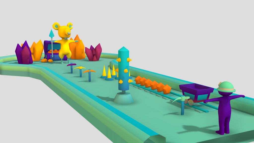 Miner Scene