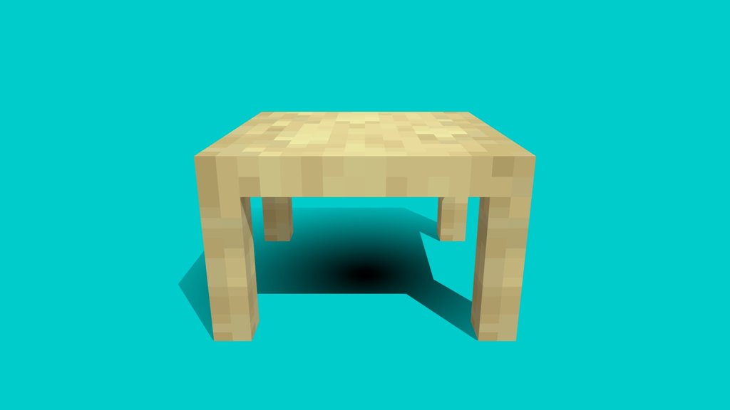 Minecraft Coffee Table