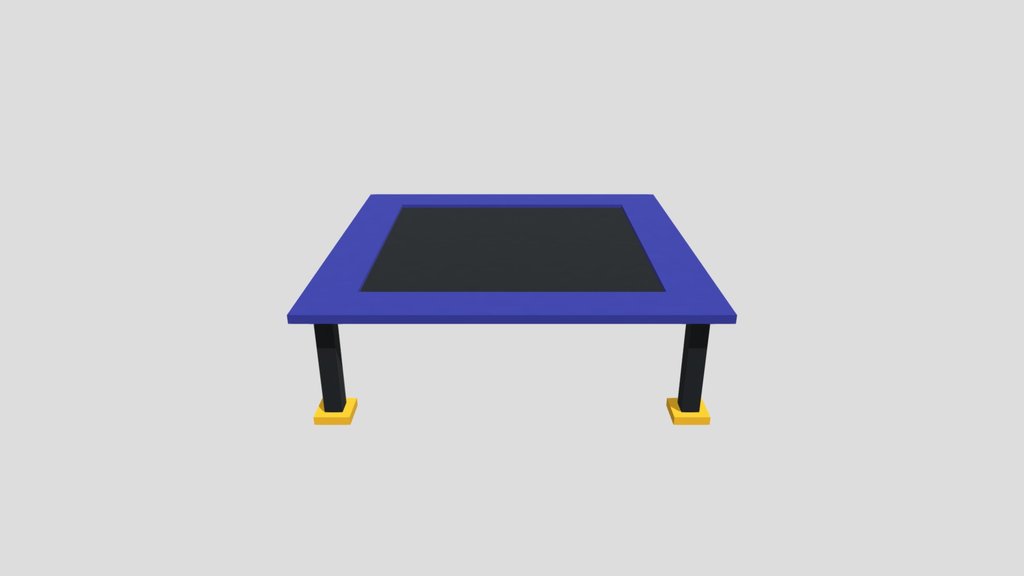 Trampoline Model for Minecraft