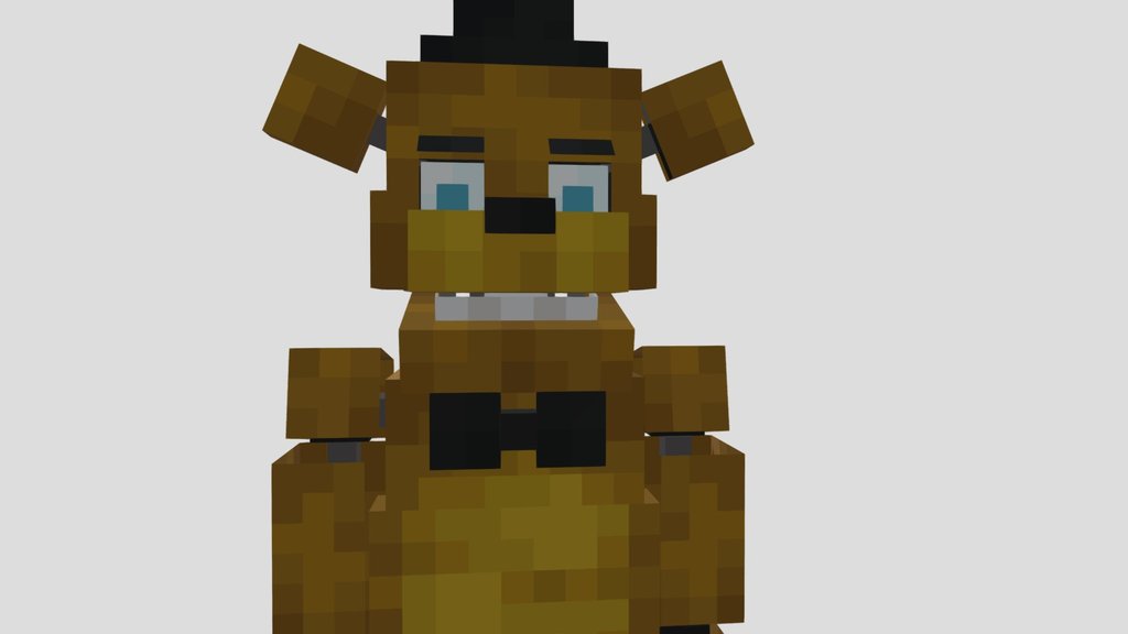 Minecraft Golden Freddy (Normal Eyes) [FNAF]