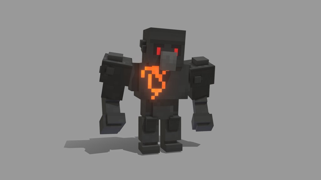 Minecraft - Netherite Golem