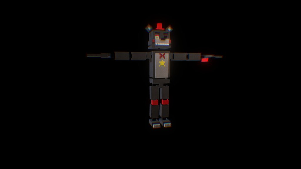 Minecraft Lefty Blender Rig
