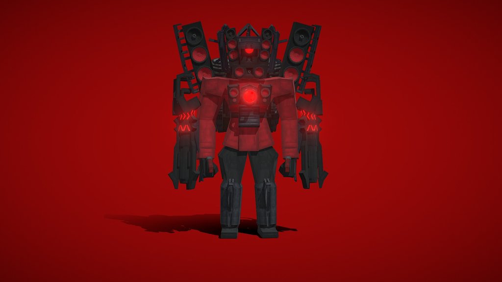 Upgraded Titan Speakerman