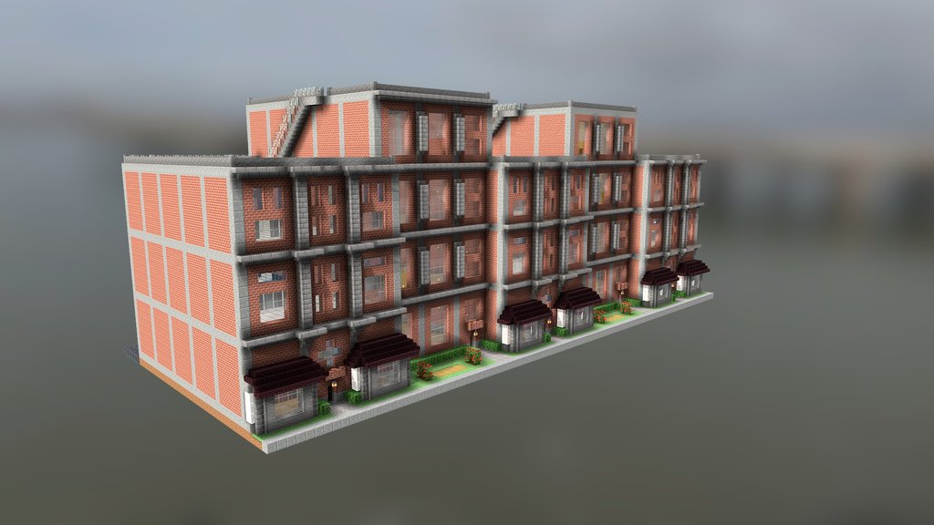 Minecraft Immeuble Building