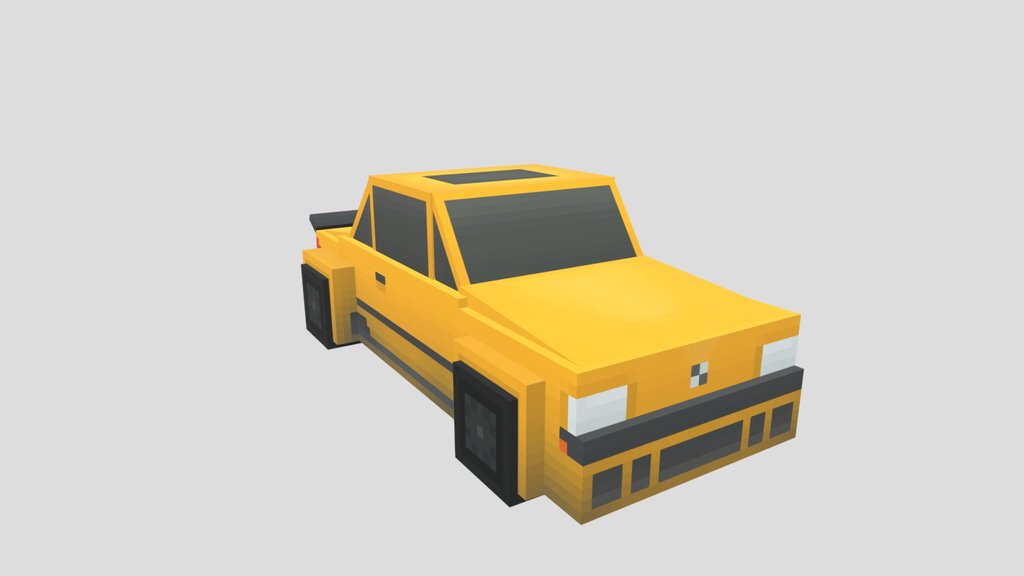 Low poly car