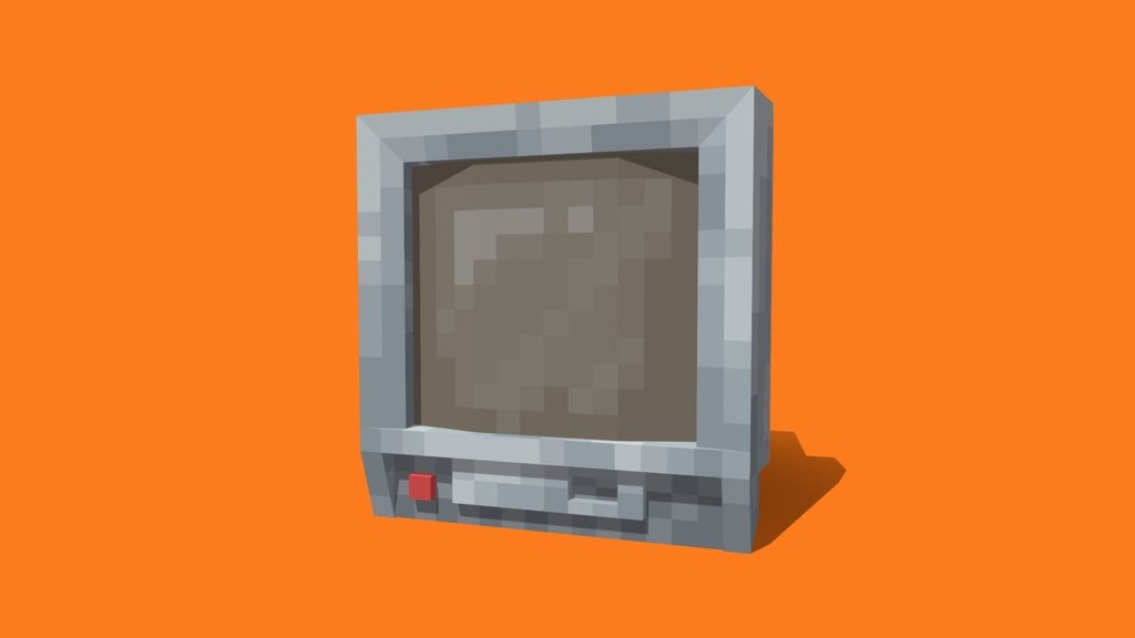 minecraft TV model