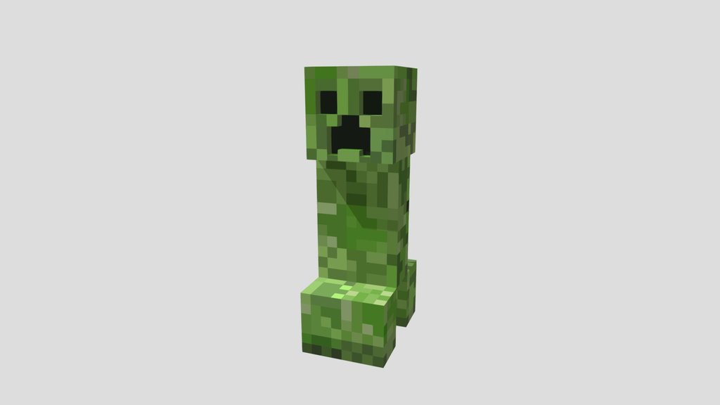 Creeper Minecraft Storymode Model