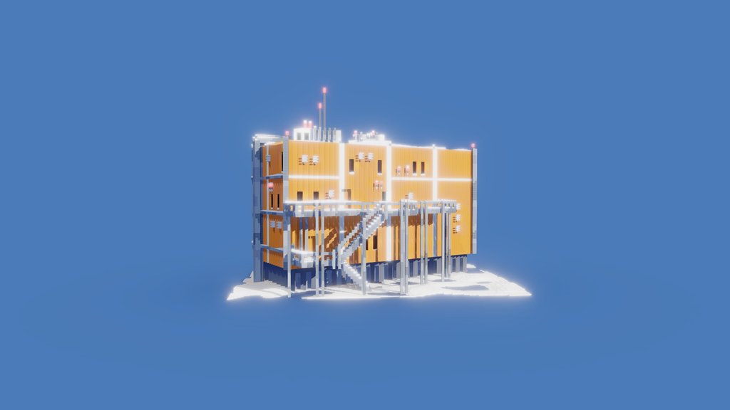 Part of antarctic base