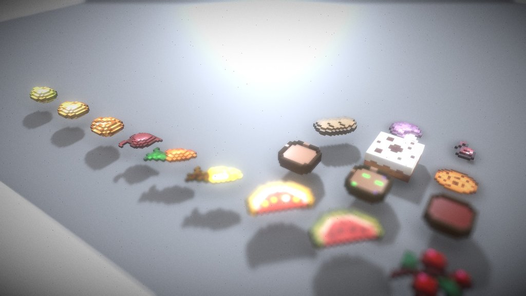 some food in Minecraft