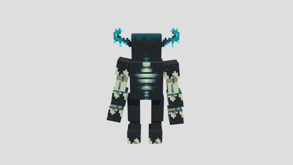 Mutant Warden 2 | minecraft free model