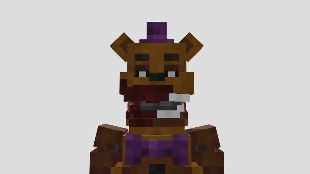 Minecraft Fredbear (Post Bite) [FNAF]