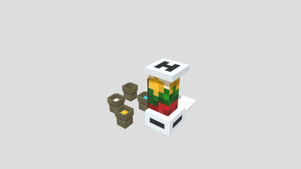 Blender And Cups [minecraft]