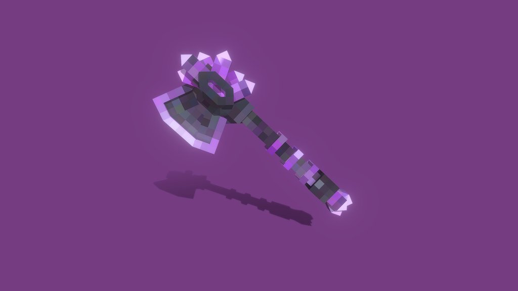 [Minecraft] Crystal Ax