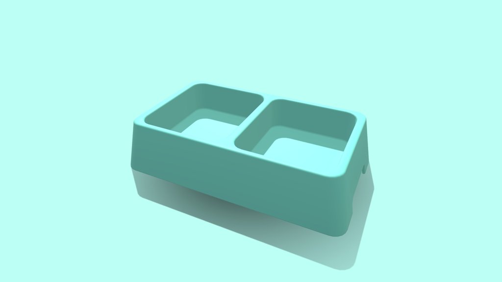 Pet Food and Water Bowl